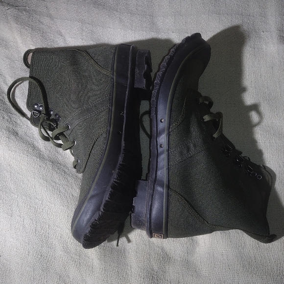 Cabela’s Army Green Canvas Fishing Boots Green Boots - Picture 13 of 14